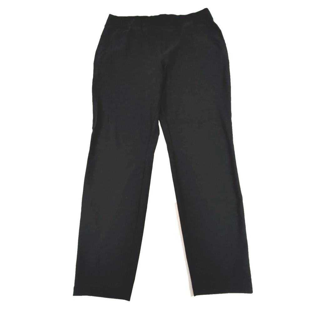 Columbia Trail Pants Womens‎ XL Black Tapered Leg Stretch Hiking Active Travel